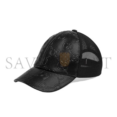 GUCCI GG EMBOSSED BASEBALL HAT 627156